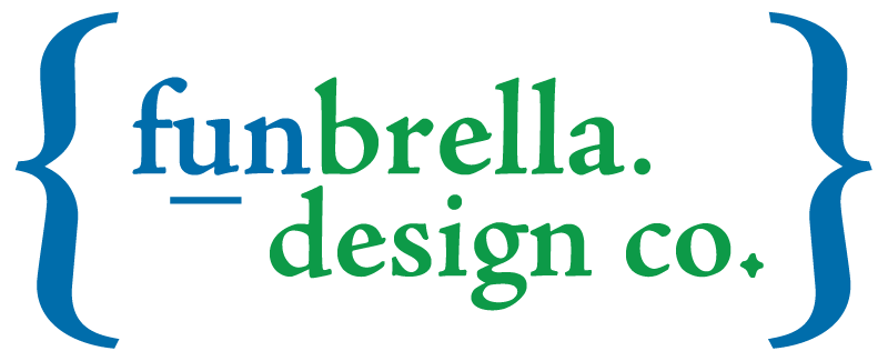 Image of the Funbrella Design Company full color logo